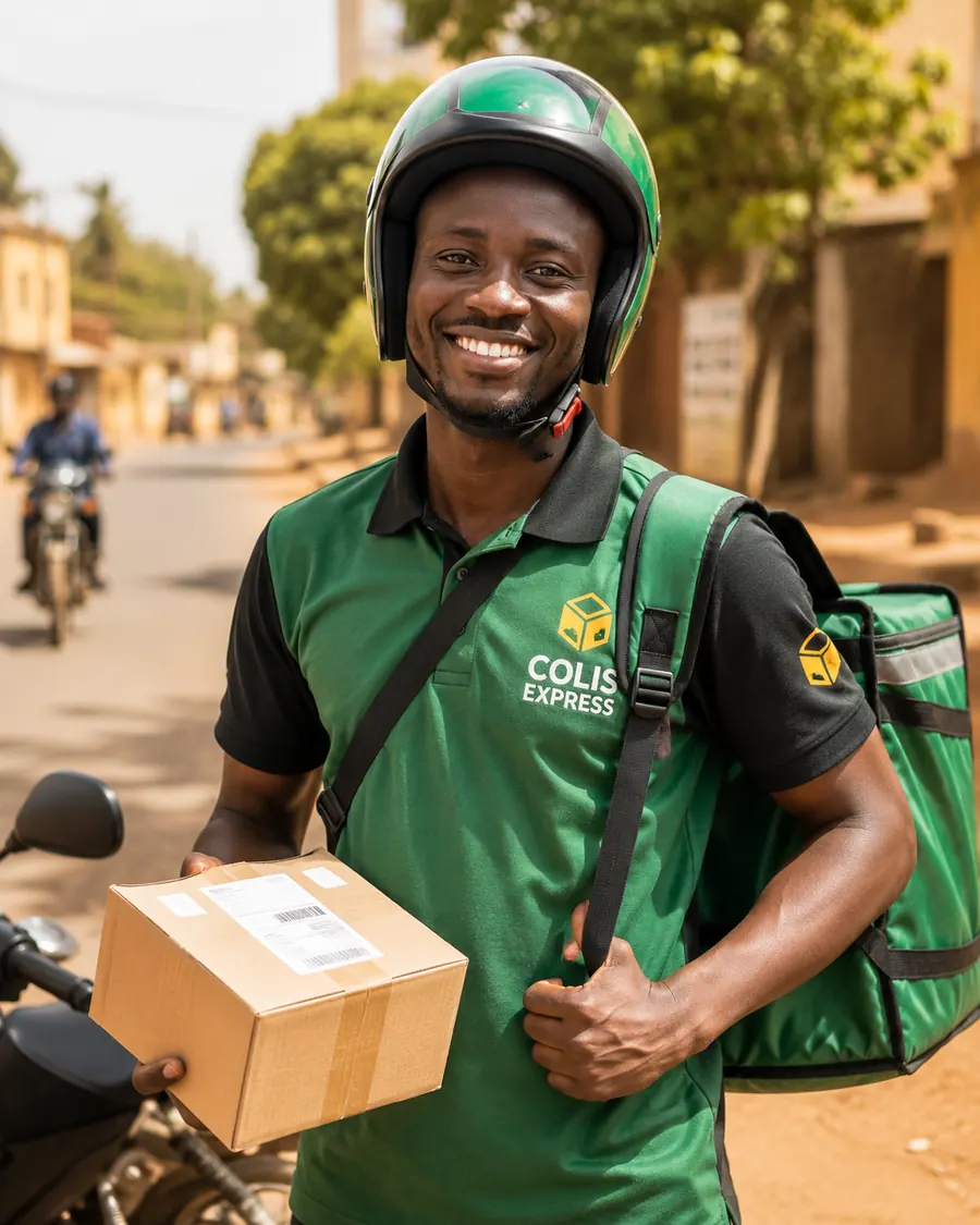 Livraison à domicile à Conakry