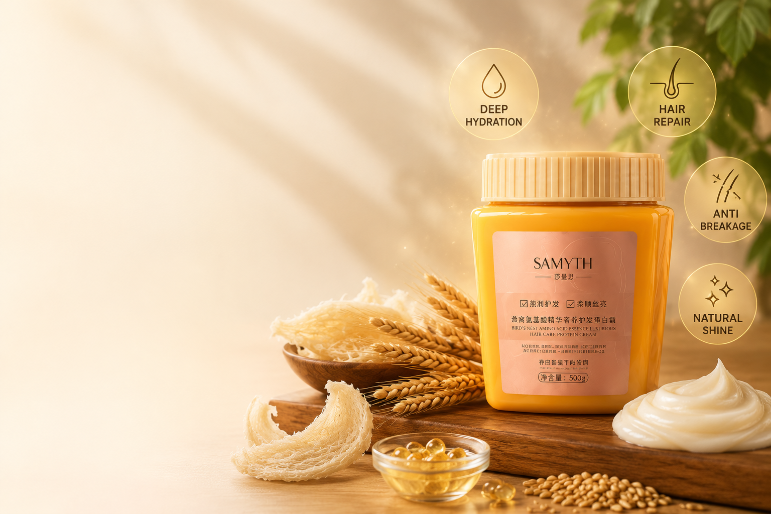 Pot SAMYTH avec ses ingrédients naturels