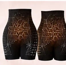 Two body shaper pieces, front and back view