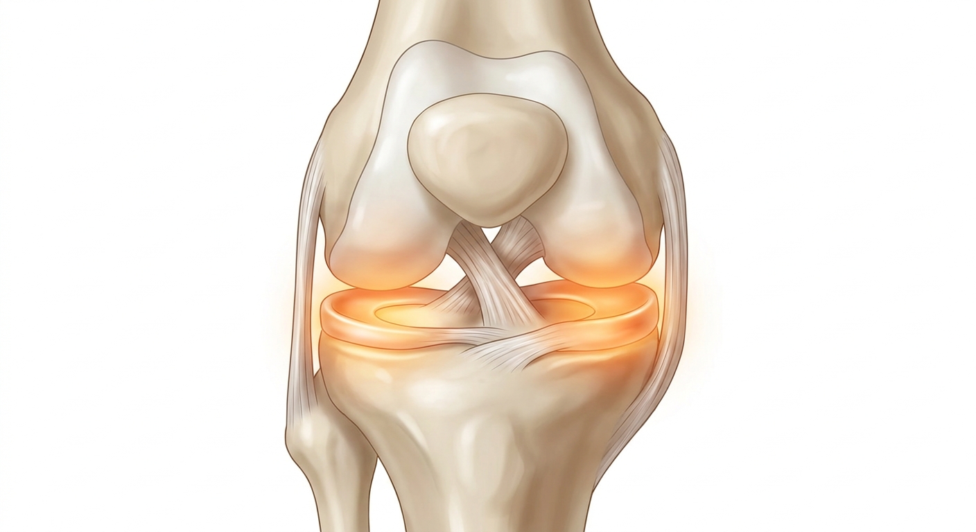 Anatomie détaillée du genou