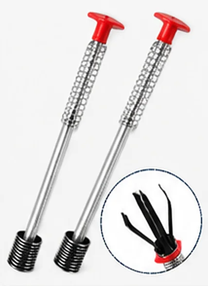 Two drain claw tools